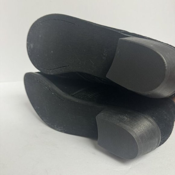 Softwalk Womens Rocklin Bootie Black Suede Size 8.5 M - Picture 5 of 6